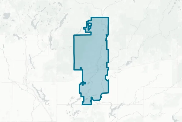 Village of Bruce — detail map