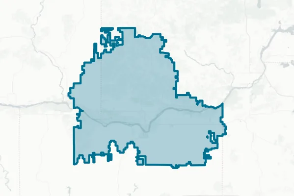 River Valley School District — detail map