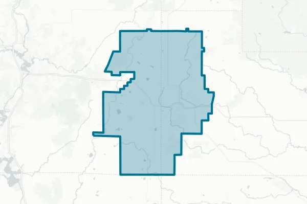 Wittenberg-birnamwood School District — detail map