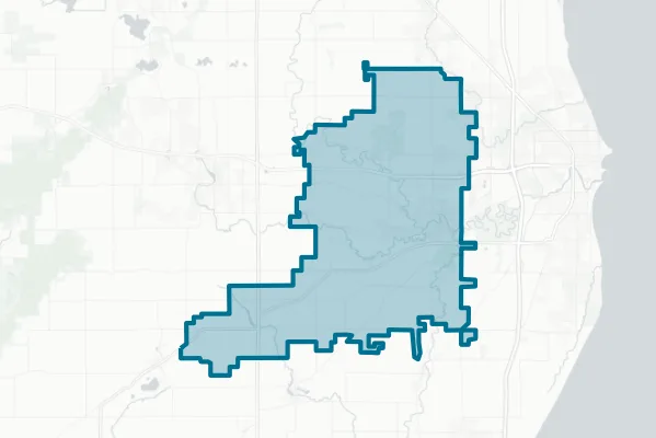 School District of Sheboygan Falls — detail map