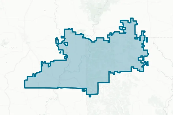 Kickapoo Area School District — detail map