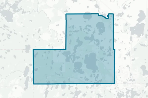 School District No.1 - Town of Lac Du Flambeau — detail map