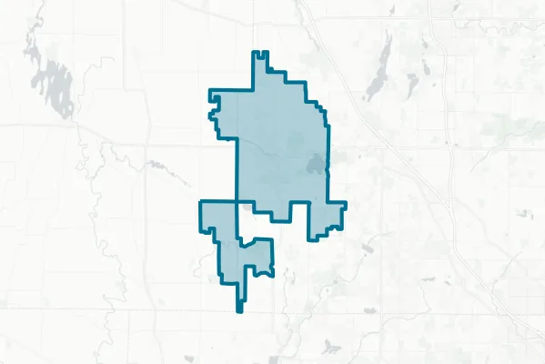 School District of Hartford Joint No. 1 — detail map