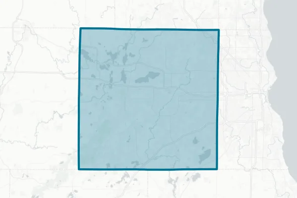 Arrowhead Union High School District — detail map