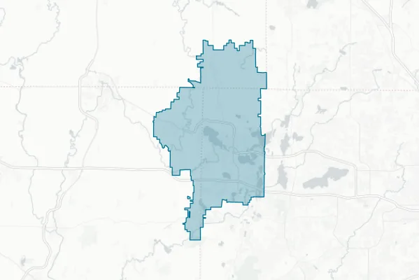 Oconomowoc Area School District — detail map