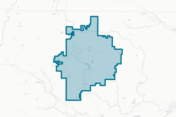 School District of Iola-scandinavia — detail map