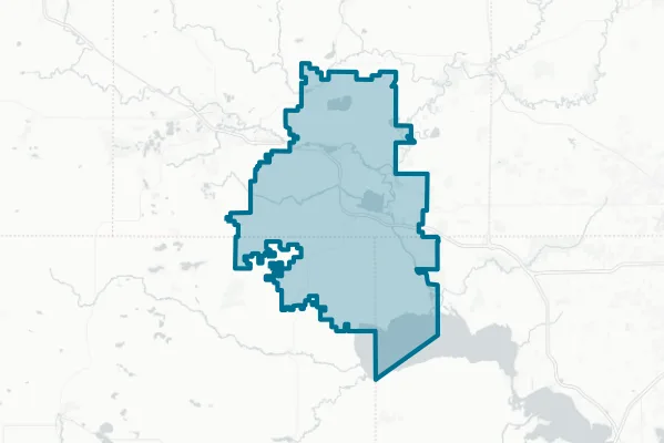 Weyauwega-Fremont School District — detail map