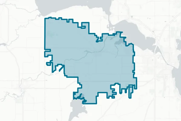 School District of Omro — detail map
