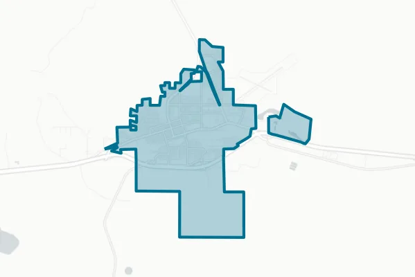 City of Rawlins — detail map