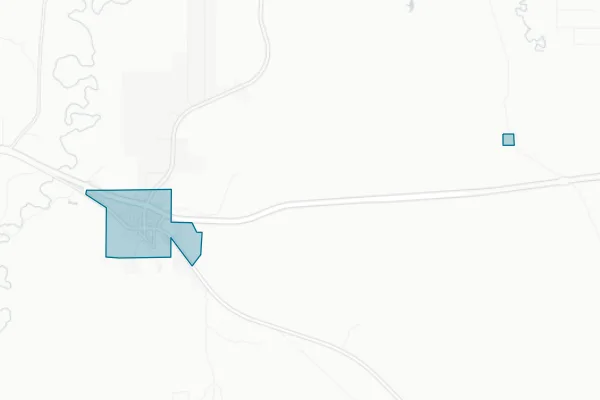 Town of Moorcroft Wyoming — detail map
