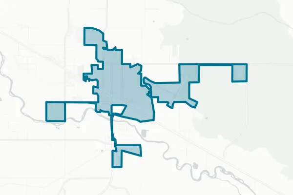 City of Torrington — detail map