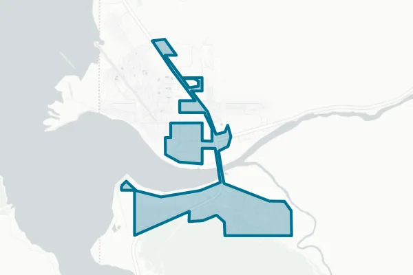 Town of Alpine — detail map