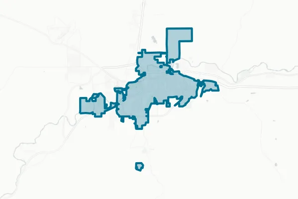 City of Casper — detail map