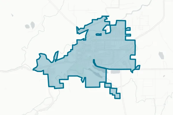City of Cody — detail map