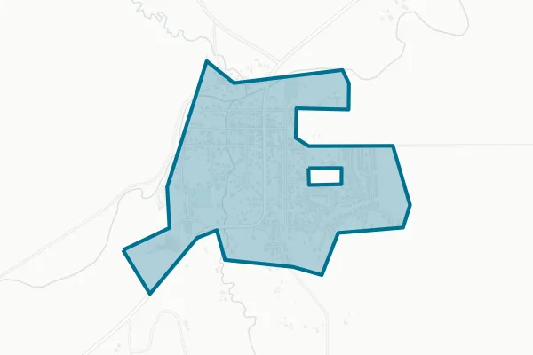 Town of Dayton — detail map