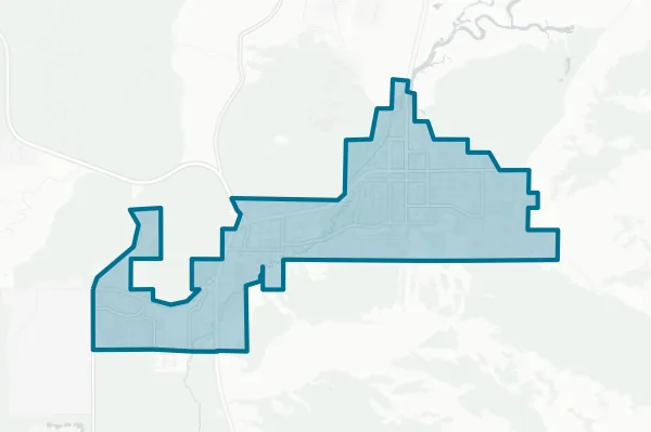 Town of Jackson — detail map