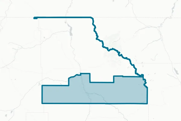 Big Horn County School District Number 4 — detail map
