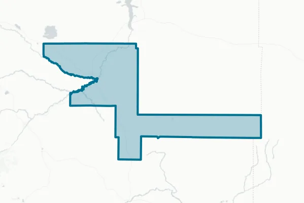 Fremont County School District 25 — detail map