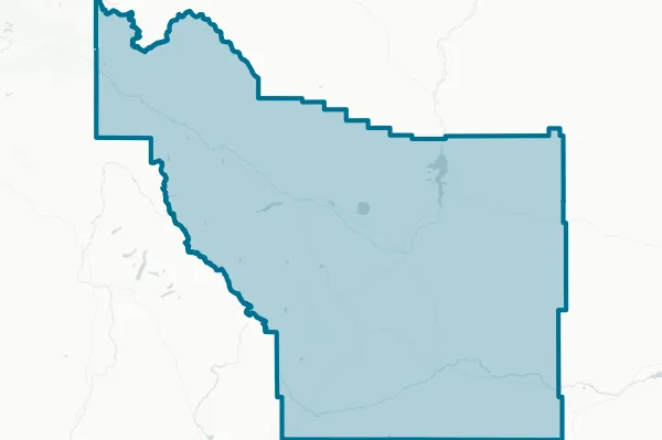 Fremont County Association of Governments — detail map