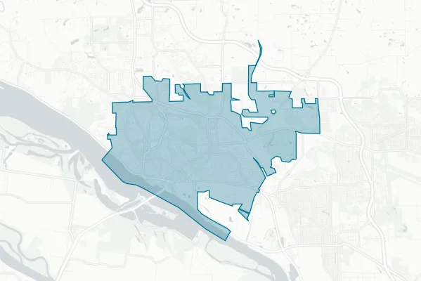 City of Alton — detail map