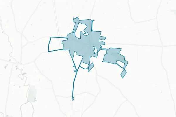 Town of Ayden — detail map