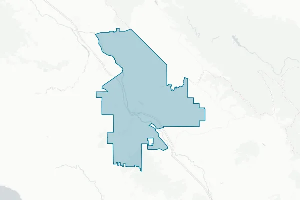 King City Union School District — detail map