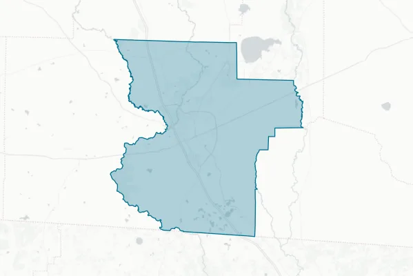 City of Valdosta Board of Education — detail map