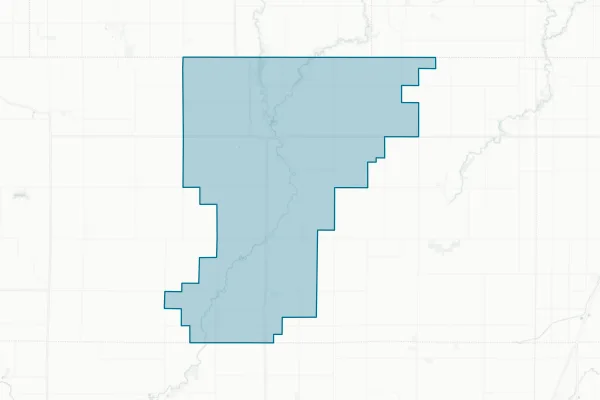 Central Lyon Community School District — detail map