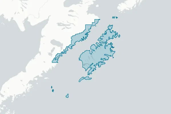 Kodiak Island Borough School District — detail map