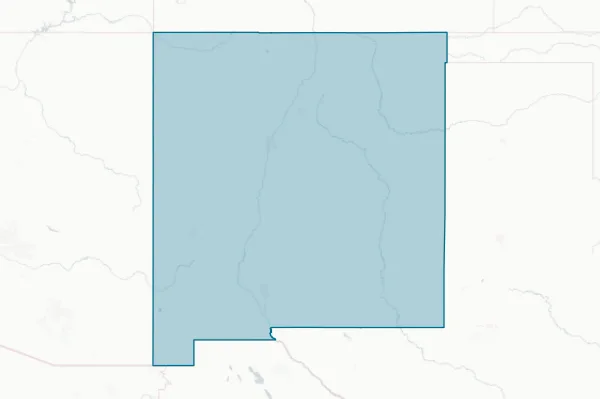 State of New Mexico Department of Workforce Solutions — detail map