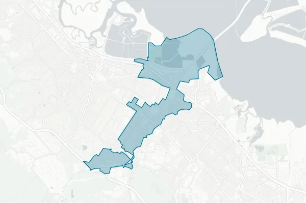 City of Menlo Park — detail map