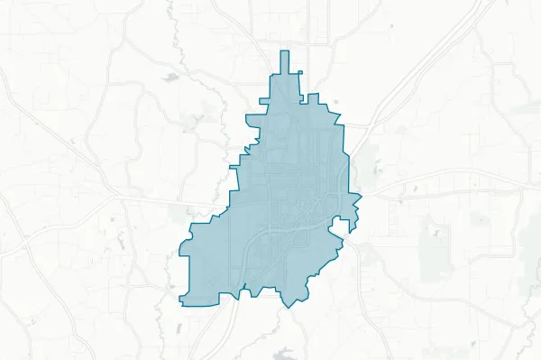 Laurel School District — detail map