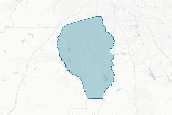 Fayette County Board of Education — detail map