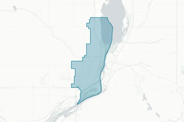 Clinton Community School District — detail map