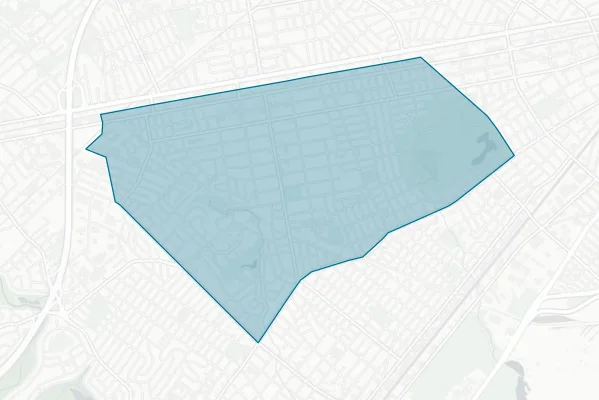 Borough of Roselle School District — detail map