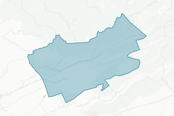 County of Tazewell — detail map