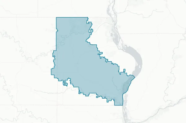 Allamakee Community School District — detail map