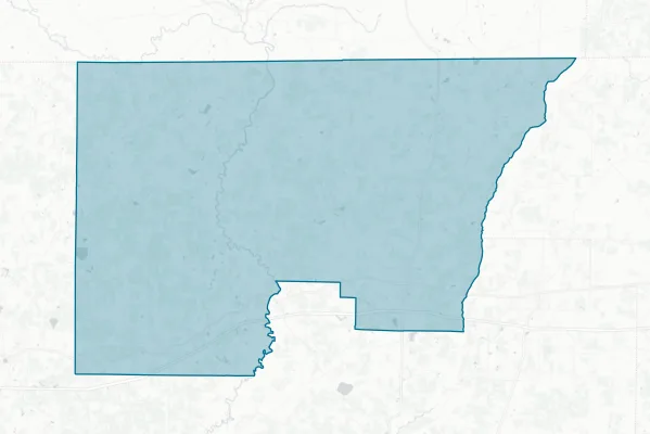 Holmes County Florida — detail map