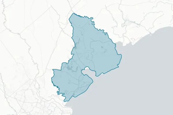 Beaufort County — detail map