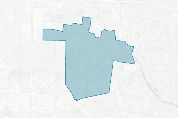 Webster Groves School District — detail map