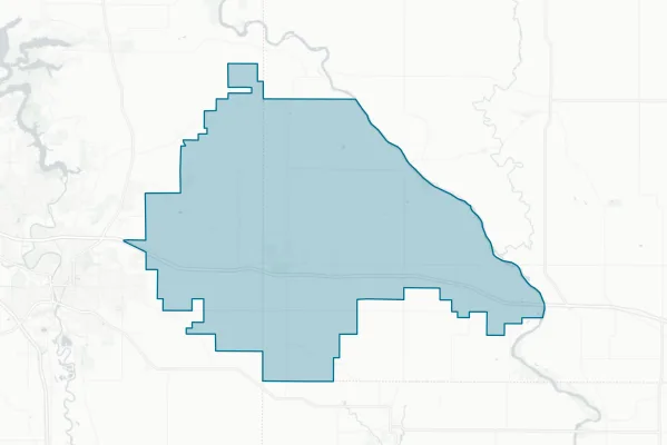 West Branch Community School District — detail map
