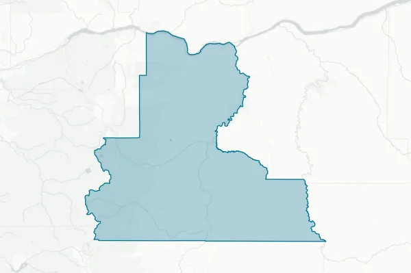 Wasco County — detail map