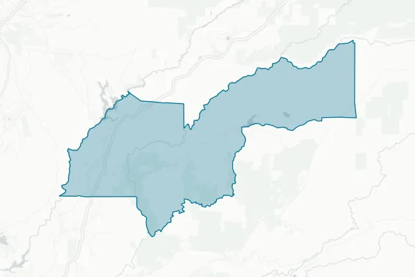 Colfax Elementary School District — detail map