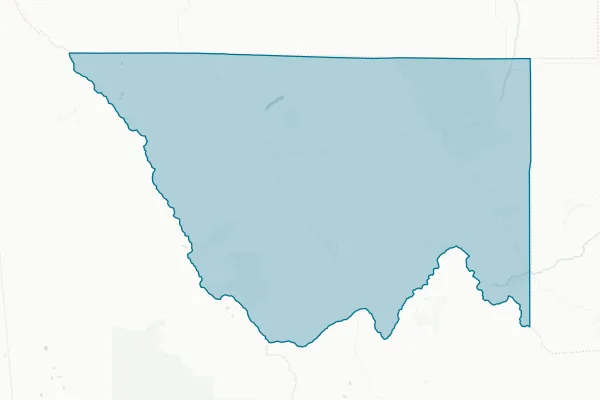 Custer County — detail map