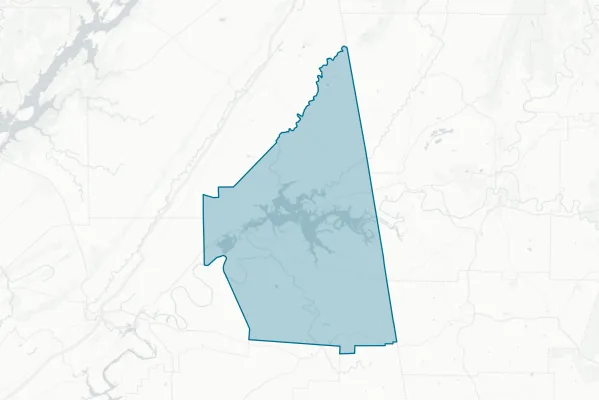 Cherokee County Commission — detail map