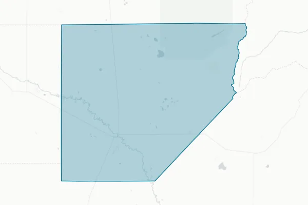Alamosa County — detail map