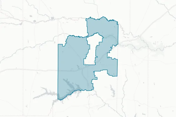 Mount Pleasant Independent School District — detail map