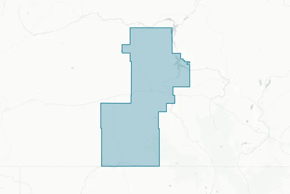 Carbon County School District #1 — detail map