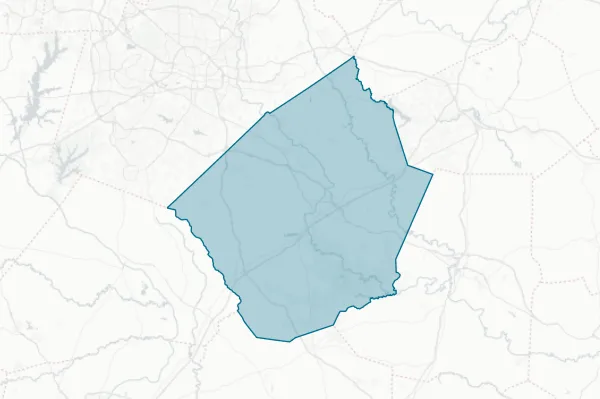 Johnston County Board of Education — detail map