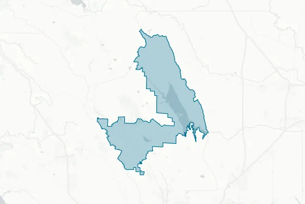 St. Helena Unified School District — detail map